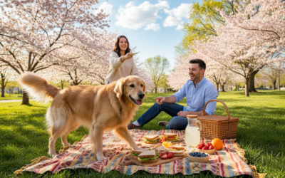 Proljetni piknik sa psom – savjeti za sigurno iskustvo