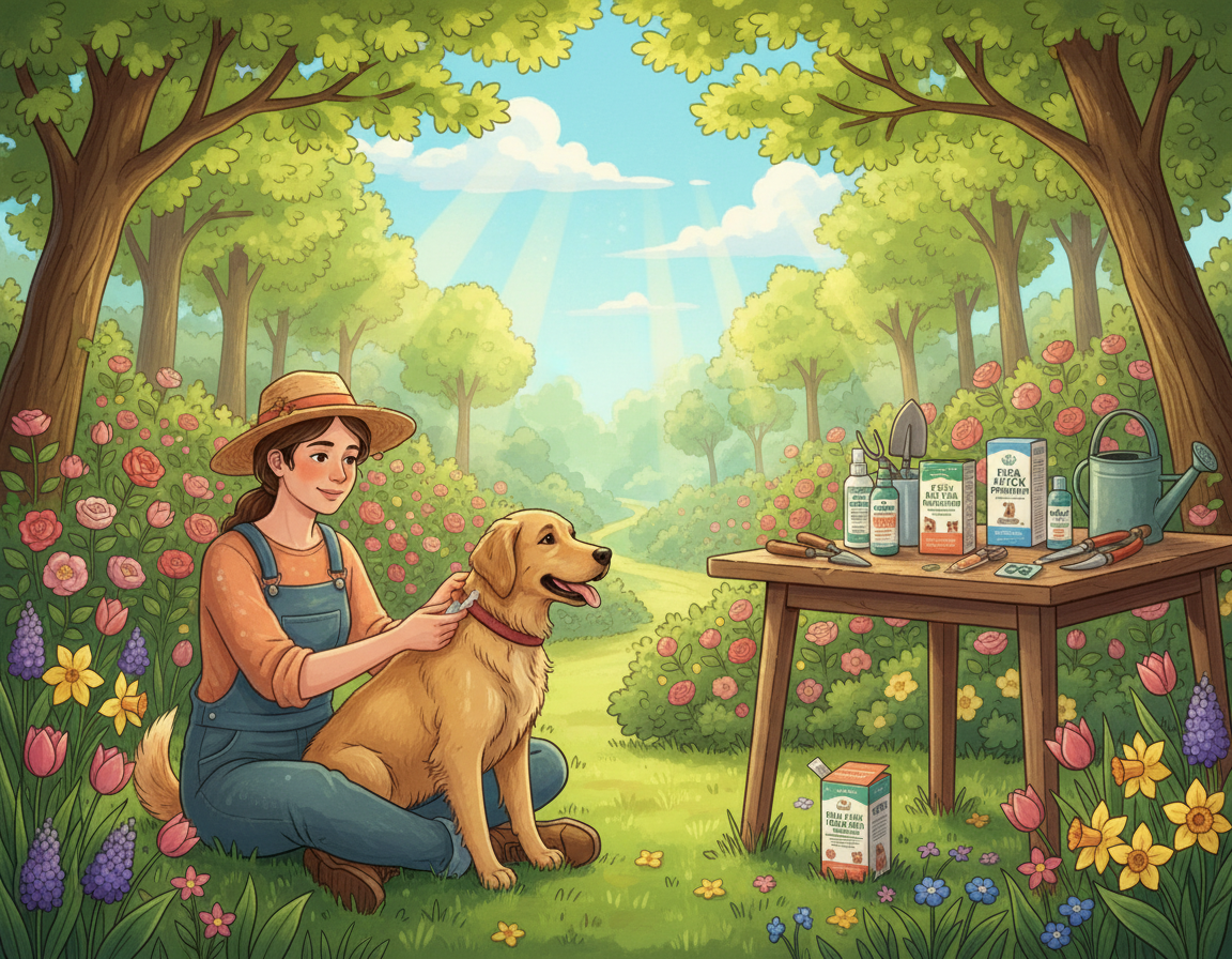 pas-proljece-pocetak-suzbijanja-buha pas proljeće početak suzbijanja buha