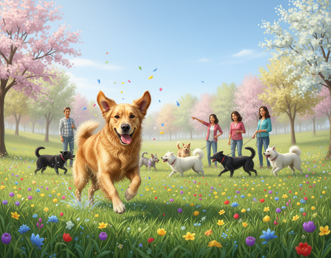 Zašto pas postaje aktivniji u proljeće?