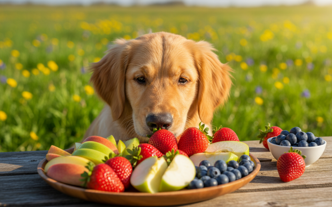Proljetno voće i povrće za pse – što smiješ dati?