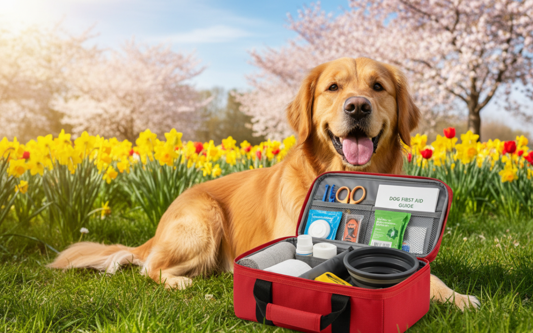 Proljetni pribor za prvu pomoć za vlasnike pasa – što treba sadržavati?