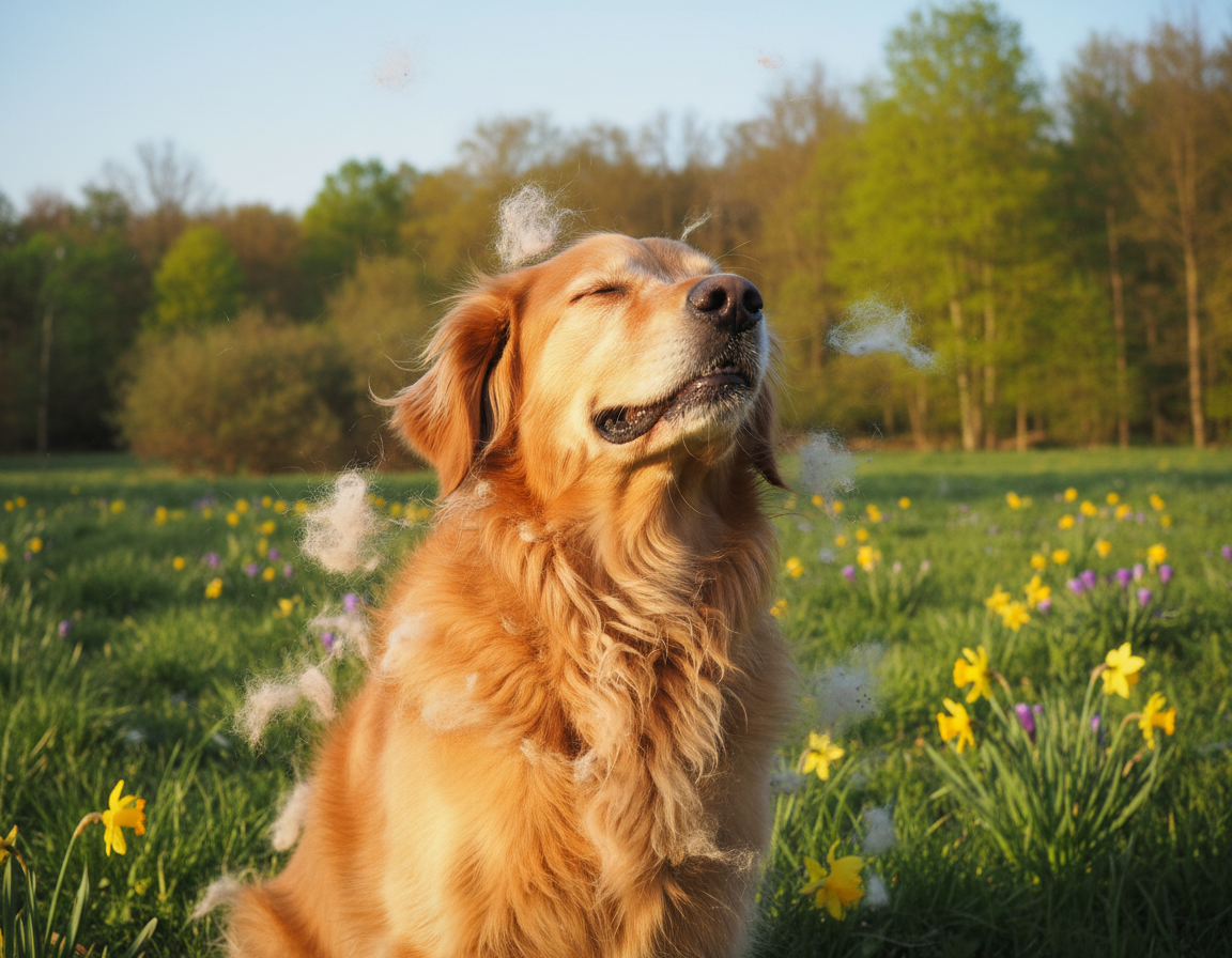 pas proljeće promjena dlake