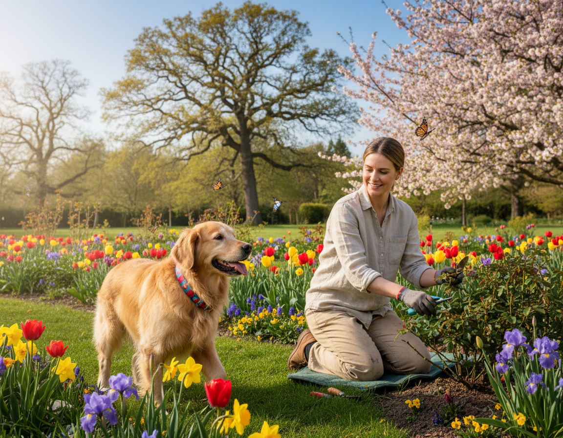 Proljetni radovi u vrtu i pas – kako ga zaštititi?
