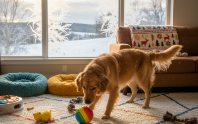 Kreativne aktivnosti za pse i u malom stanu zimi