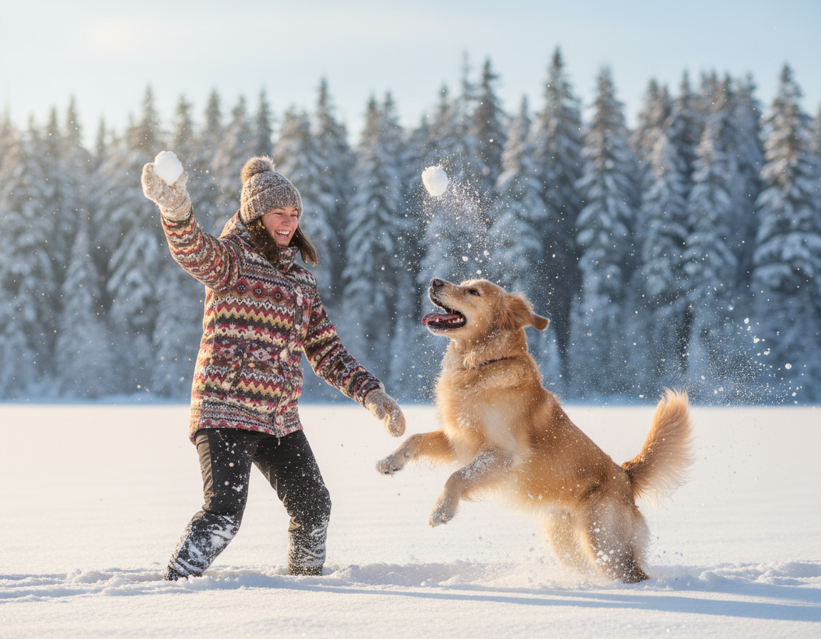 pas zima igra za jačanje povezanosti