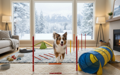 Napravi kućni poligon s preprekama – savršeno za zimu