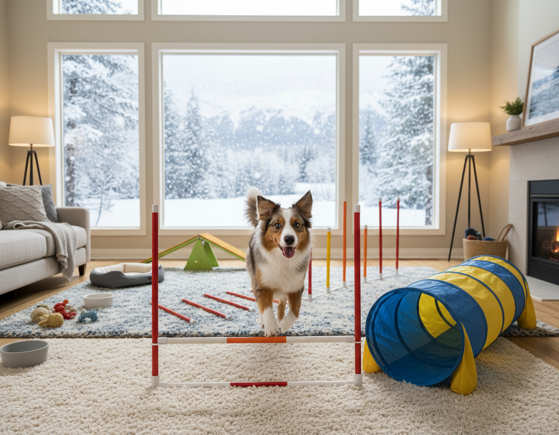 pas-zima-izrada-unutarnjeg-poligona-s-preprekama pas zima izrada unutarnjeg poligona s preprekama