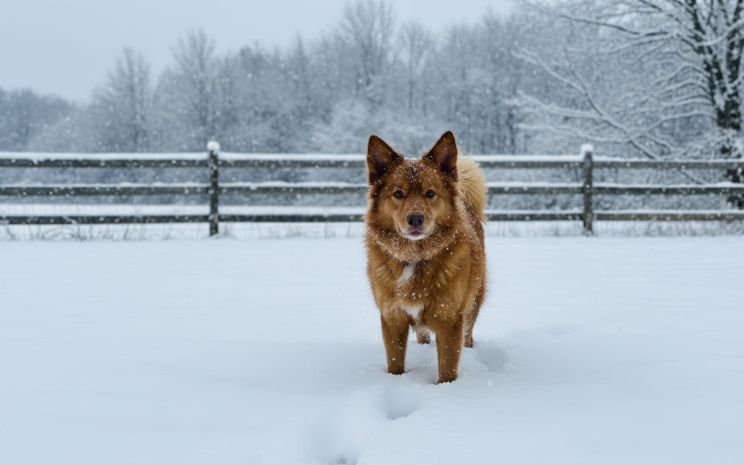 Nadzor zimi – ako pas ostaje vani