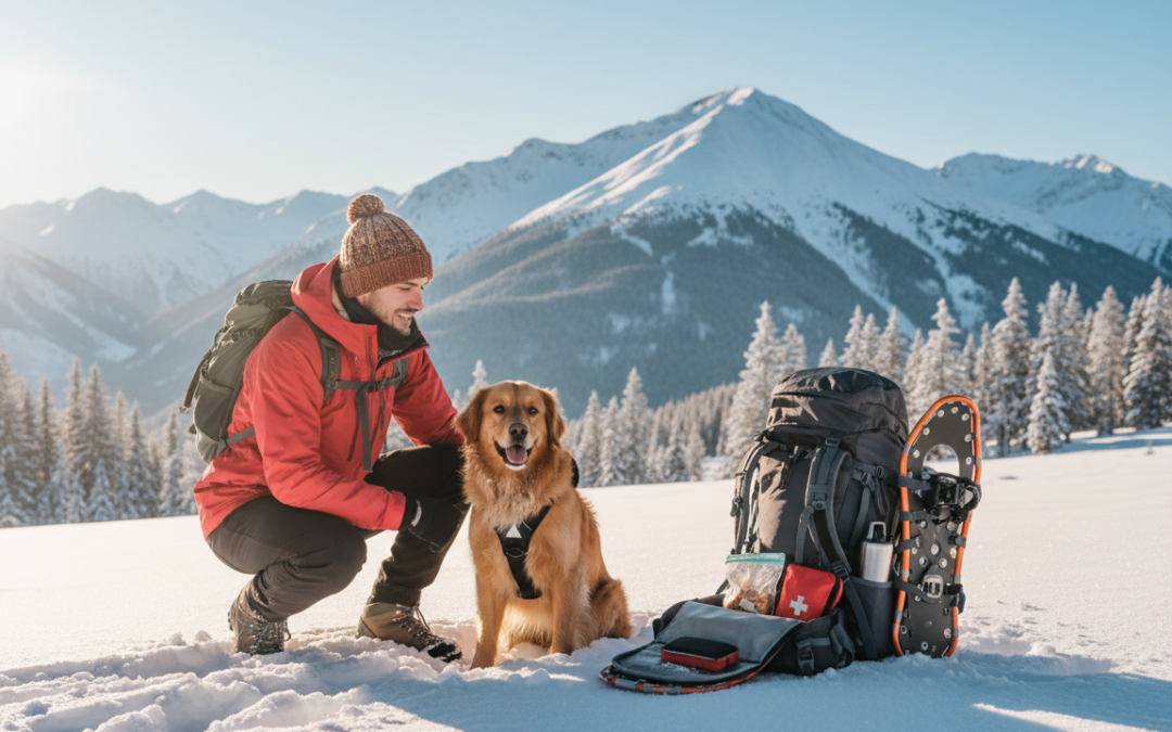 Zimsko planinarenje sa psom – što ponijeti sa sobom