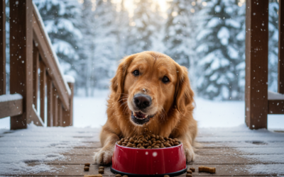 Kada i kako prilagoditi količinu hrane za psa zimi?