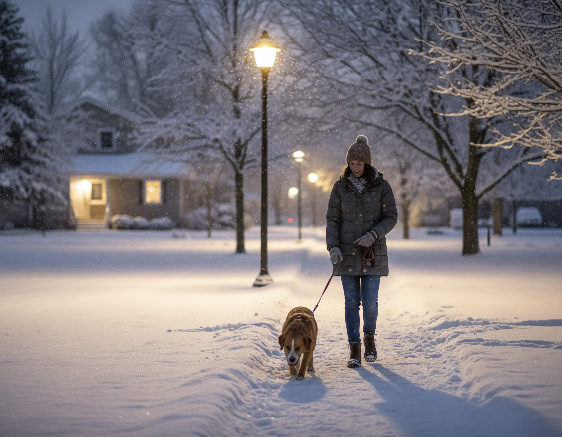 pas zima sigurnost nakon sumraka