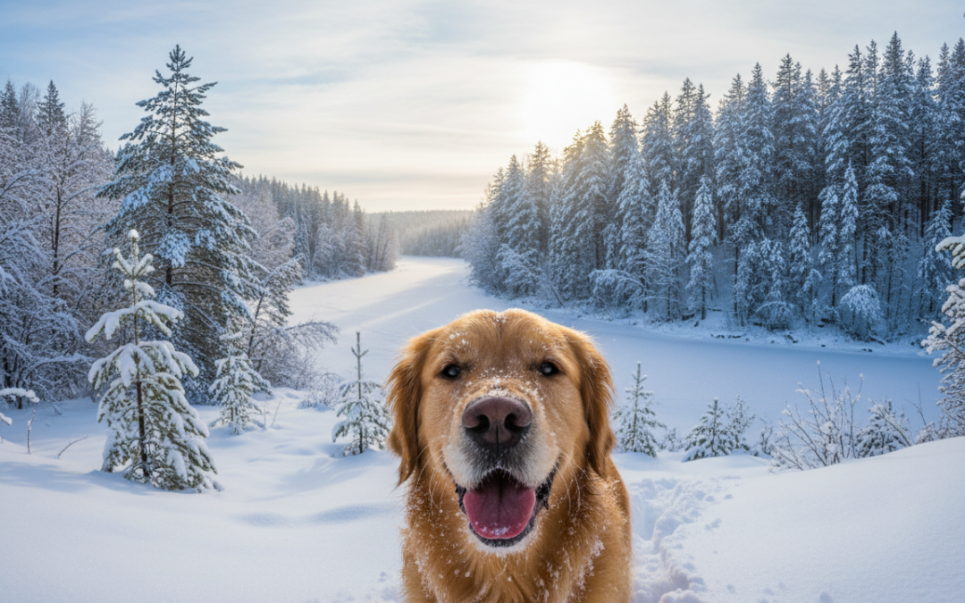 Udisanje hladnog zraka – kako utječe na psa zimi?