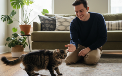 Ponašanje mačke prema strancima – Sve što trebaš znati o tome!