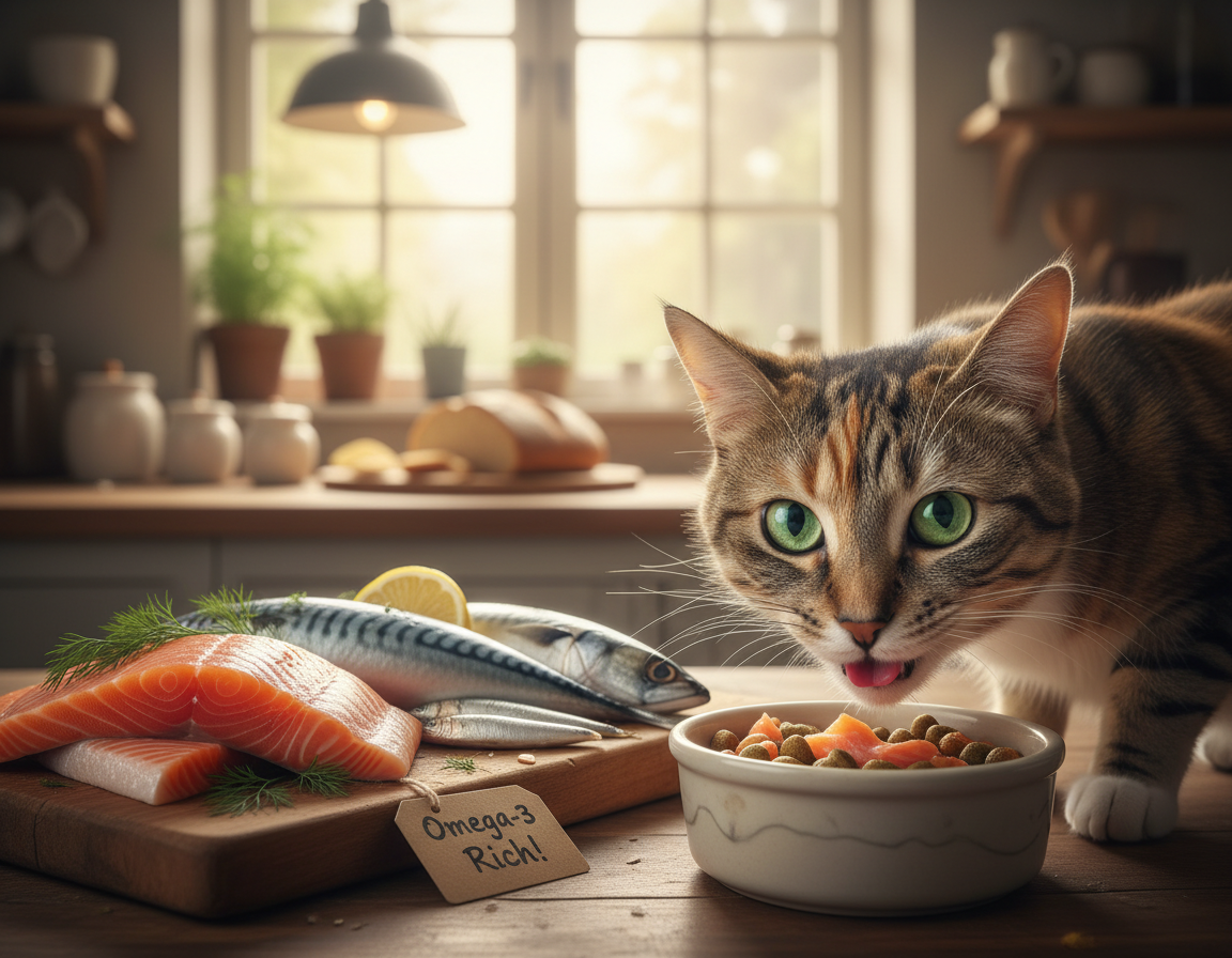 prednosti riblje prehrane za mačke