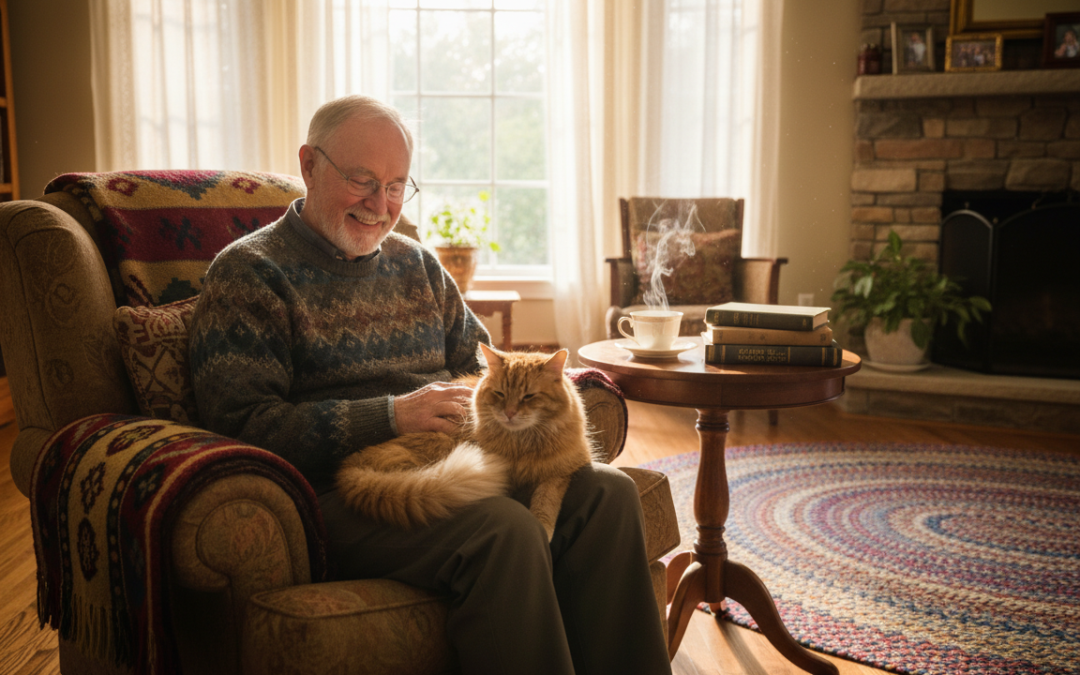Prijateljstvo mačke sa starijim osobama – Sve što trebaš znati o tome!