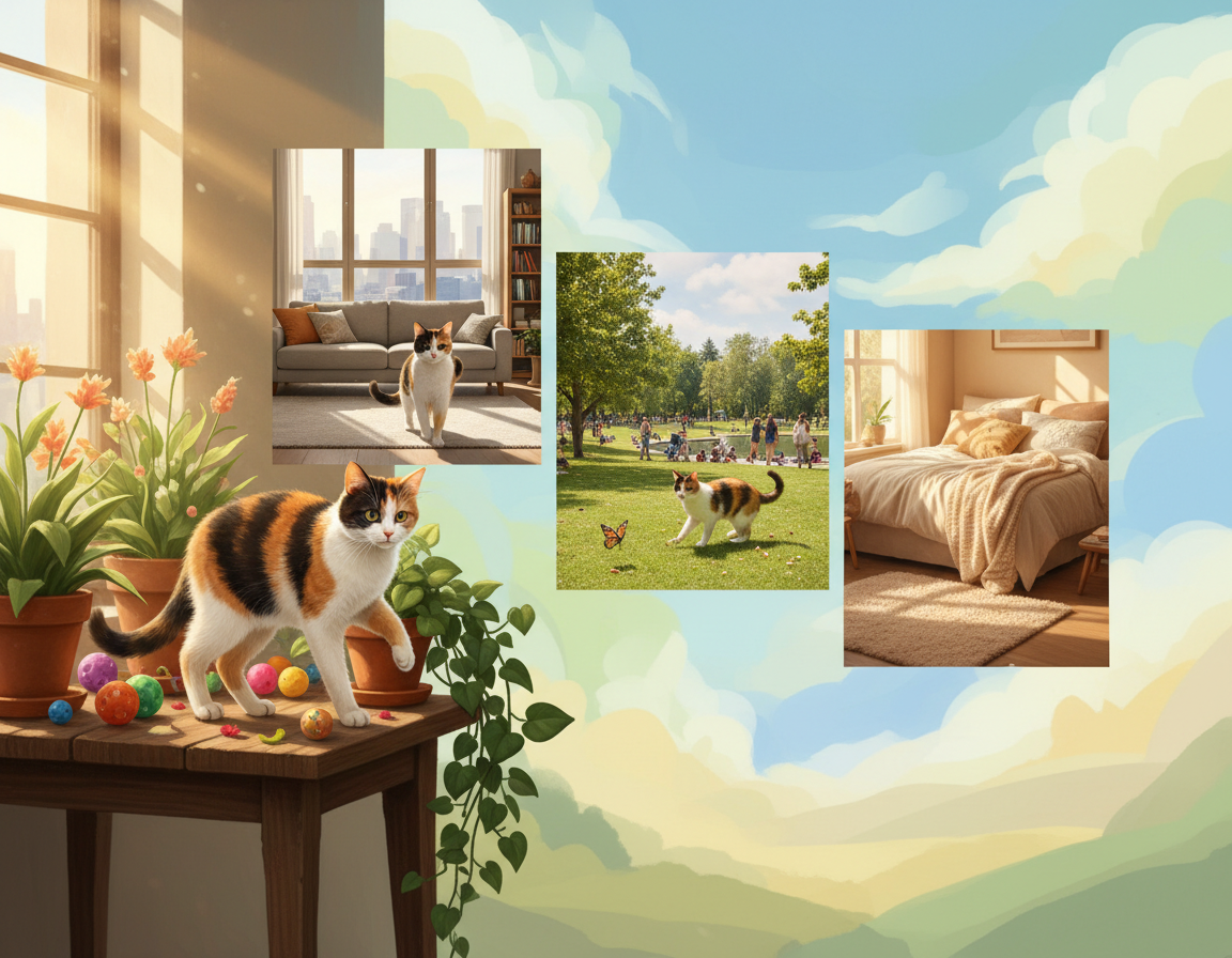 prilagodba mačke novim situacijama