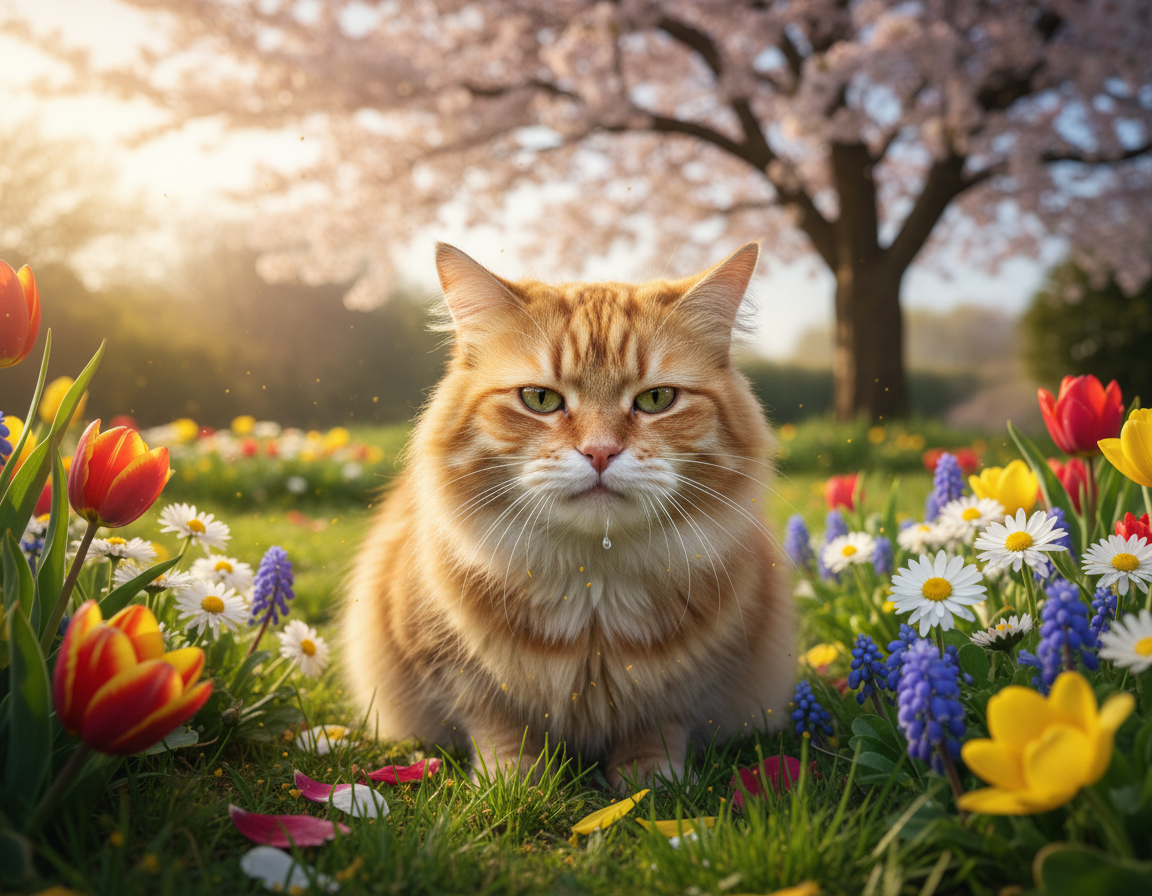 proljetna alergija kod mačaka