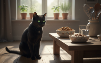 Mačji blog 24 Raspored jutarnjeg hranjenja mačke – Sve što trebaš znati o tome!