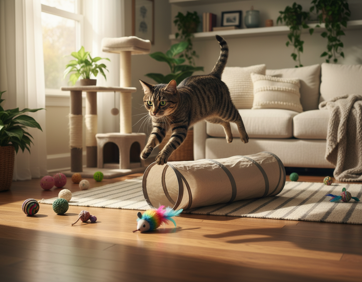 razvoj sposobnosti skakanja kod mačke