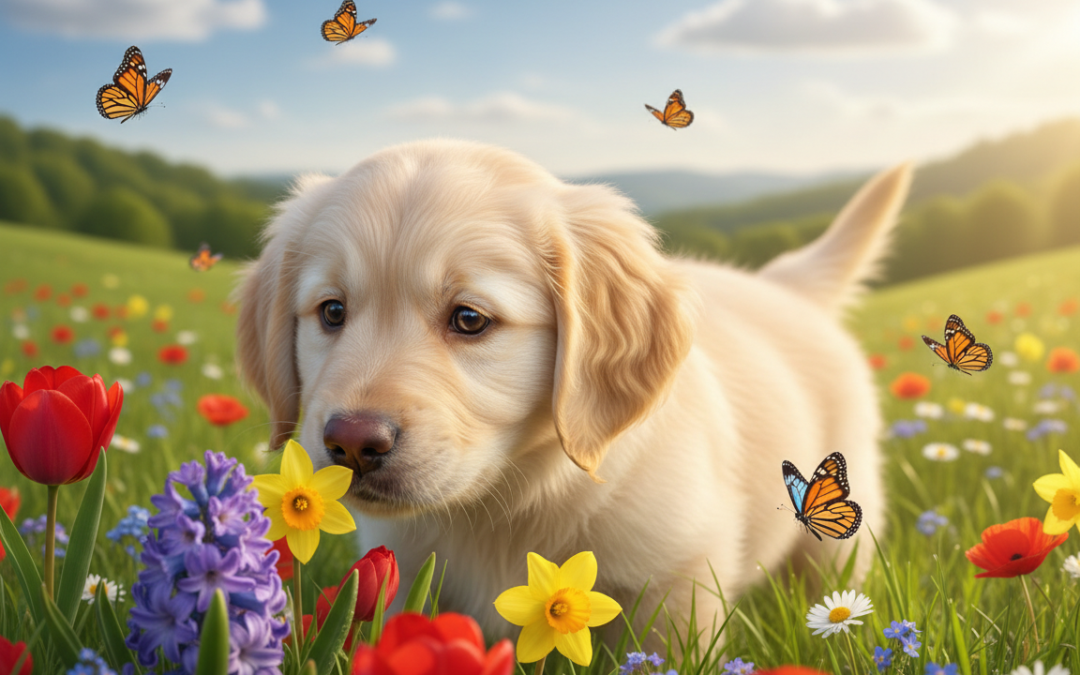 Sa štenetom u prirodu u proljeće – važna osnovna pravila