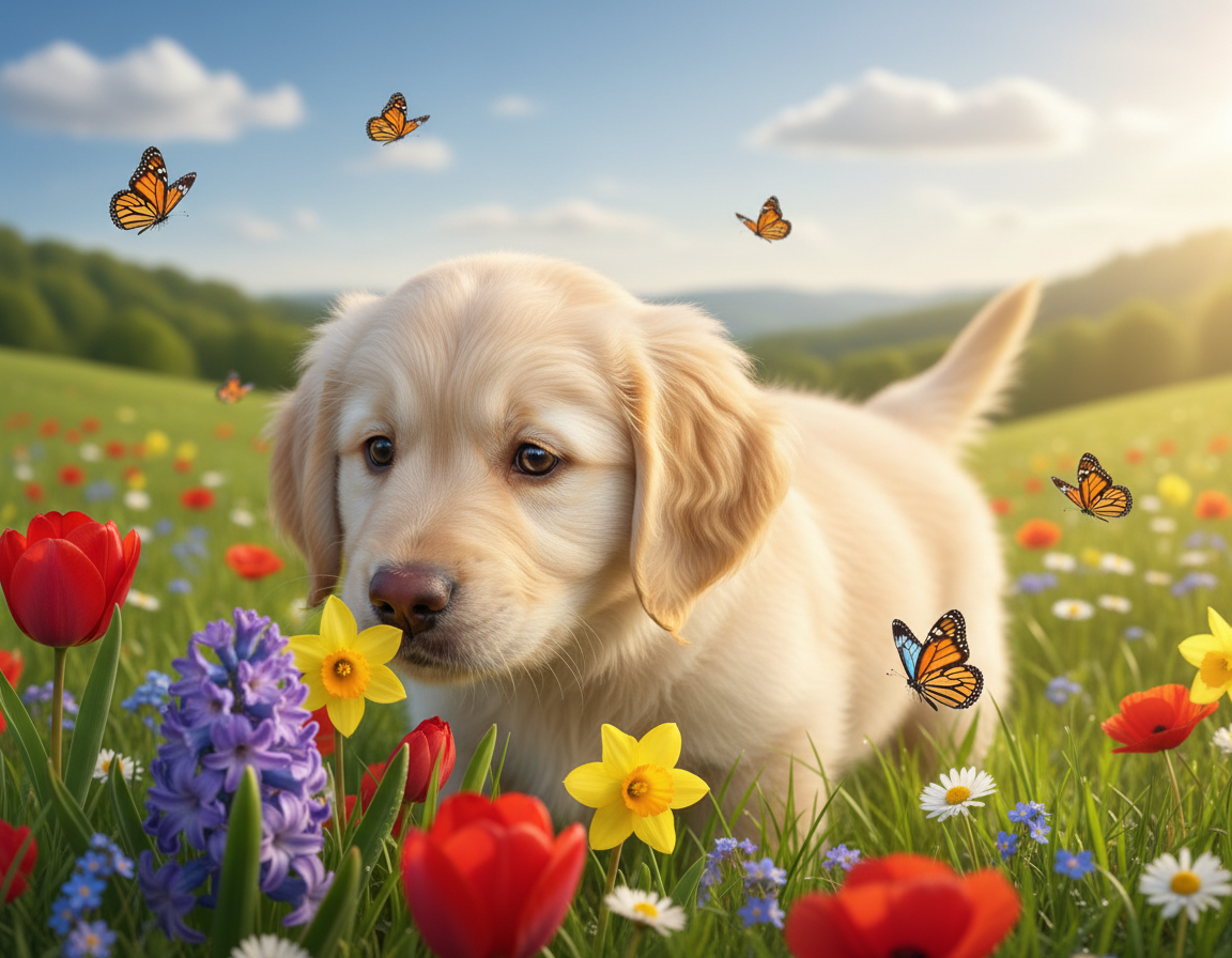 stene-proljece-njega štene proljeće njega