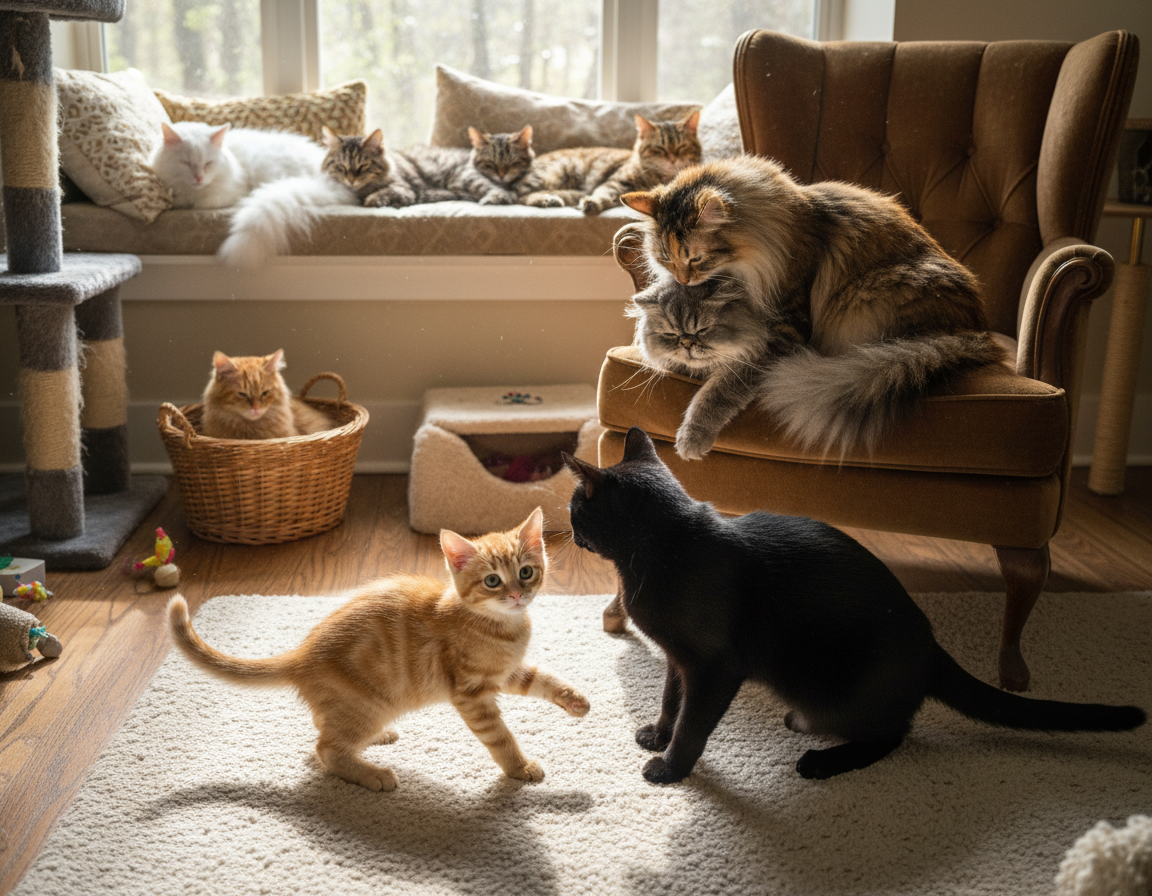 Tipovi društvenosti kod mačaka – Sve što trebaš znati o tome!