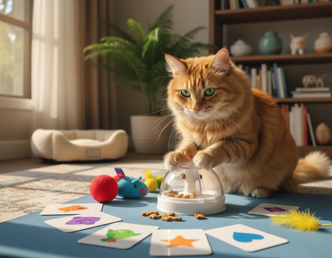 trening pamćenja kod mačke