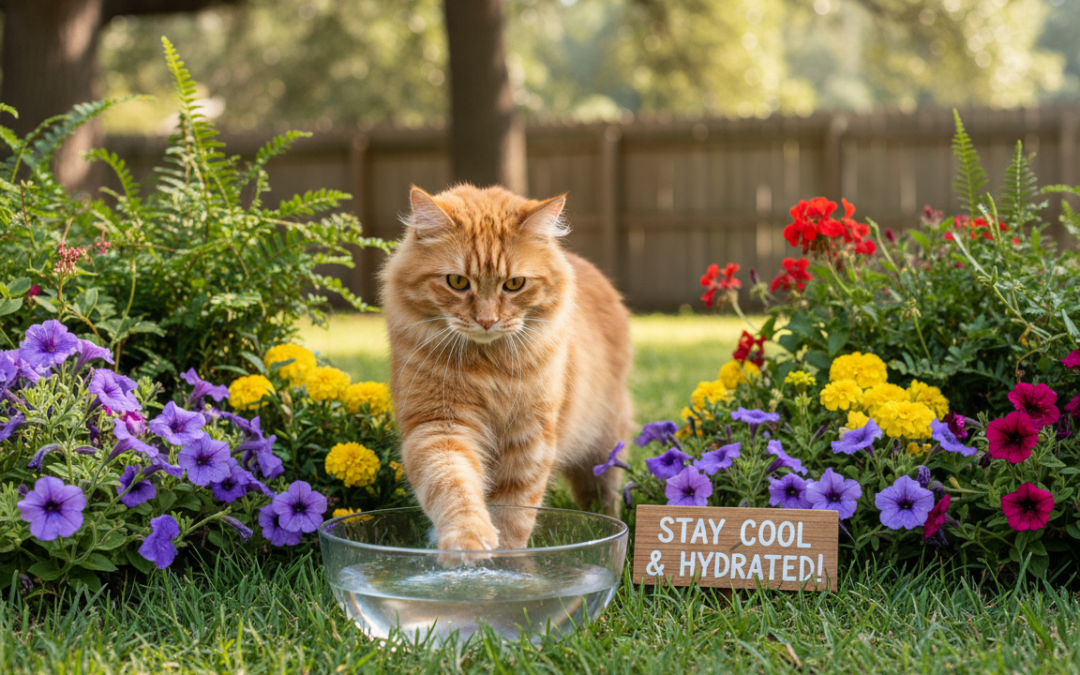 Unos vode kod mačke ljeti – Sve što trebaš znati o tome!