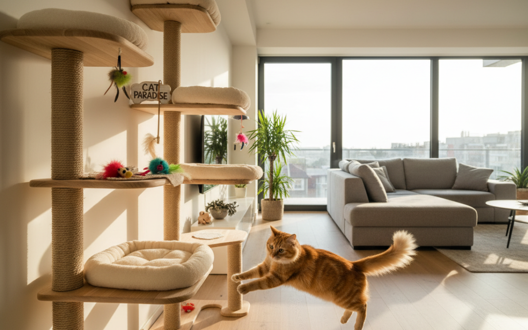 Unutarnji sustav za penjanje za mačku – Sve što trebaš znati o tome!