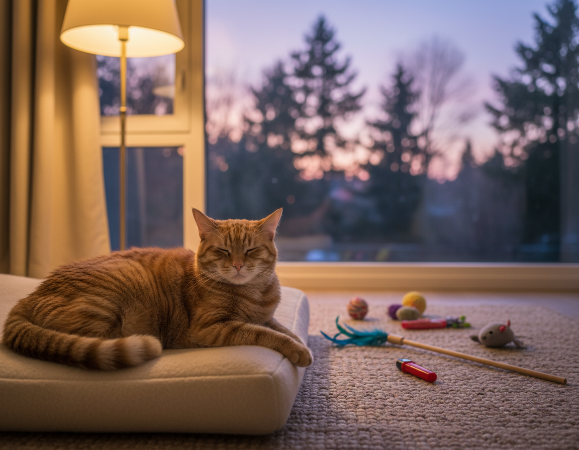 Večernje aktivnosti opuštanja za mačke – Sve što trebaš znati o tome!