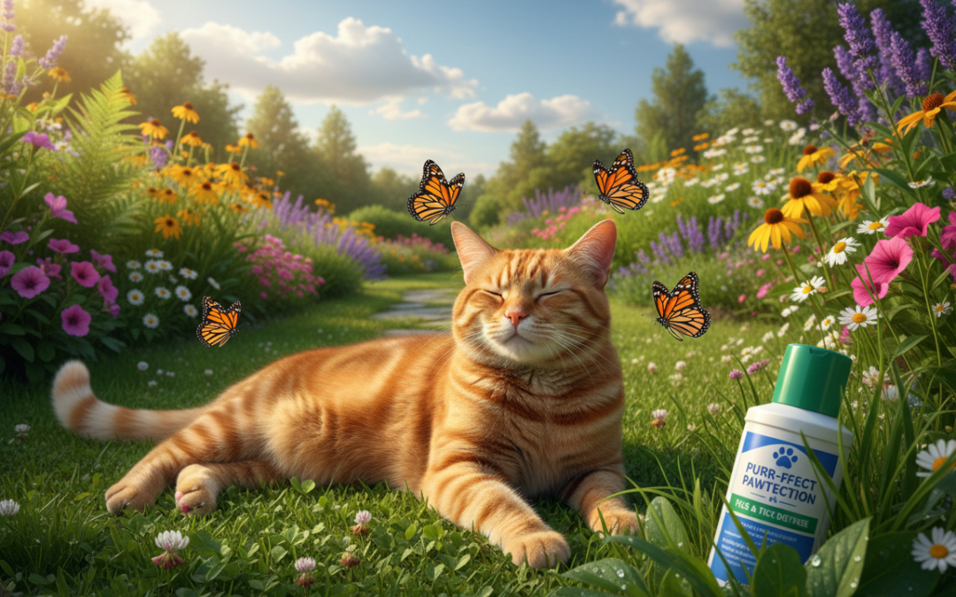 Zaštita mačke od parazita ljeti – Sve što trebaš znati o tome!