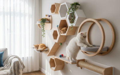 Mačji blog 18 Zidne police za mačke – Sve što trebaš znati o tome!