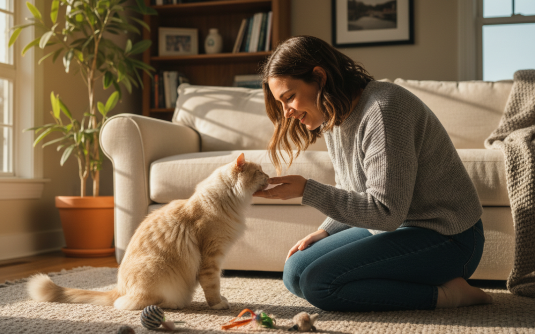 Znakovi pažnje mačke prema vlasniku – Sve što trebaš znati o tome!