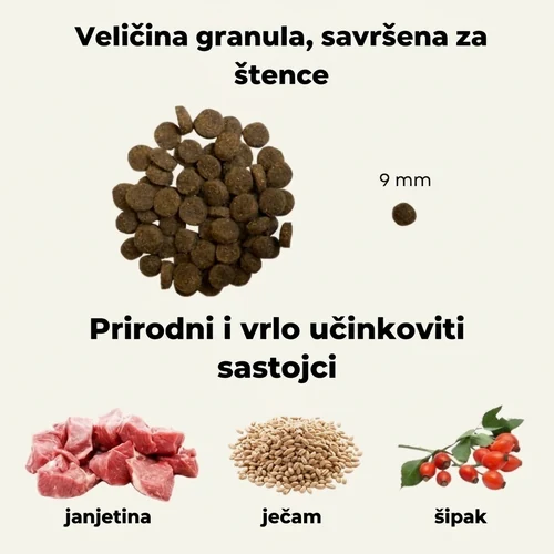 Suha hrana Chucky s janjetinom za štence 2 Suha hrana Chucky s janjetinom za štence - Slika 2